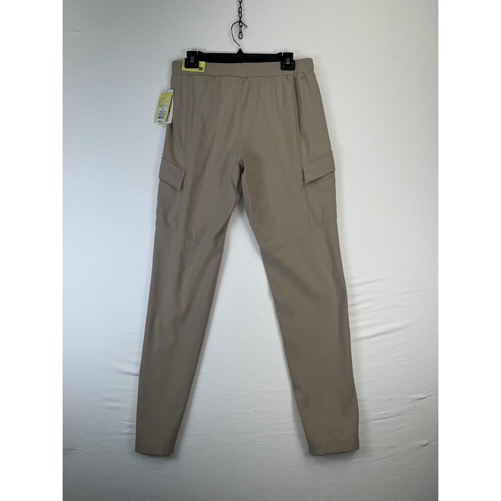 All in Motion Pants Mens Medium Khaki DWR Cargo Water Resistant Stretch Hiking - Picture 2 of 7